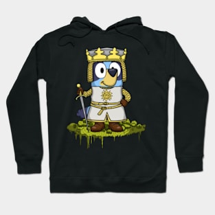 hero bluey funny Hoodie